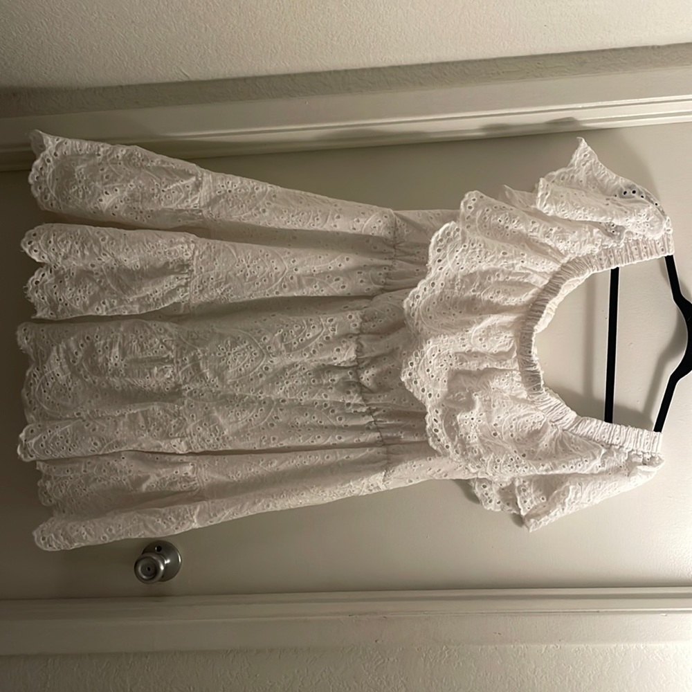White A Line Dress